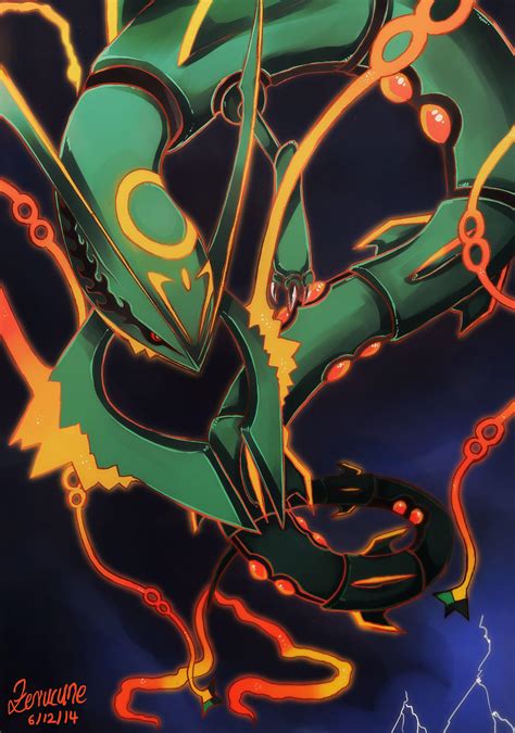 mega rayquaza pokemon.